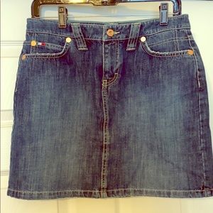 Jean skirt